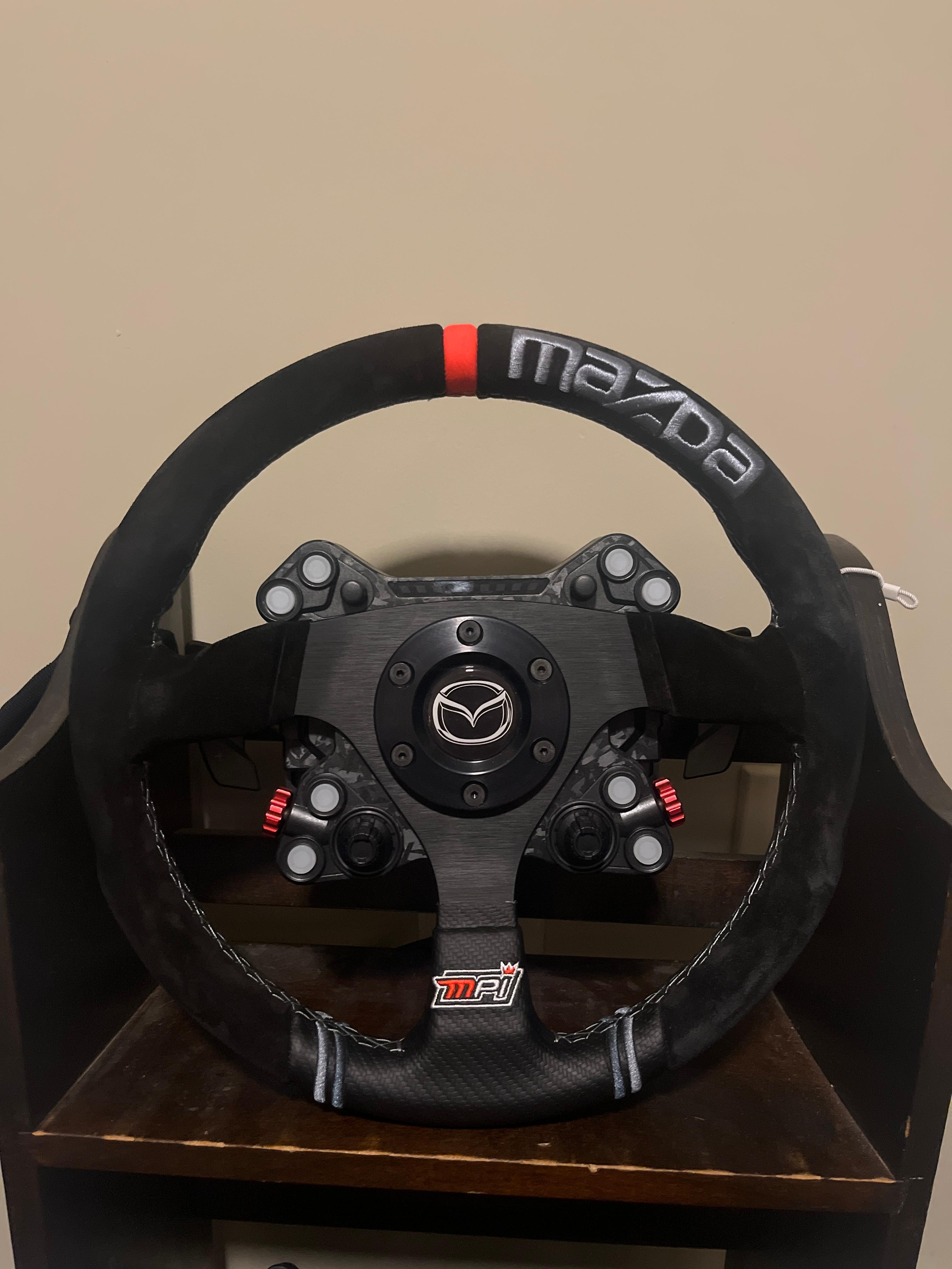 Simagic gt neo x and mpi motorsports Mazda wheel