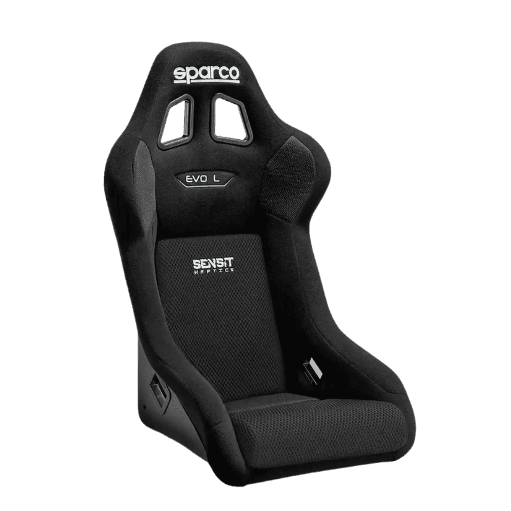Sparco Evo QRT (FIA) with MTC-P Extreme 2 Seat Haptics