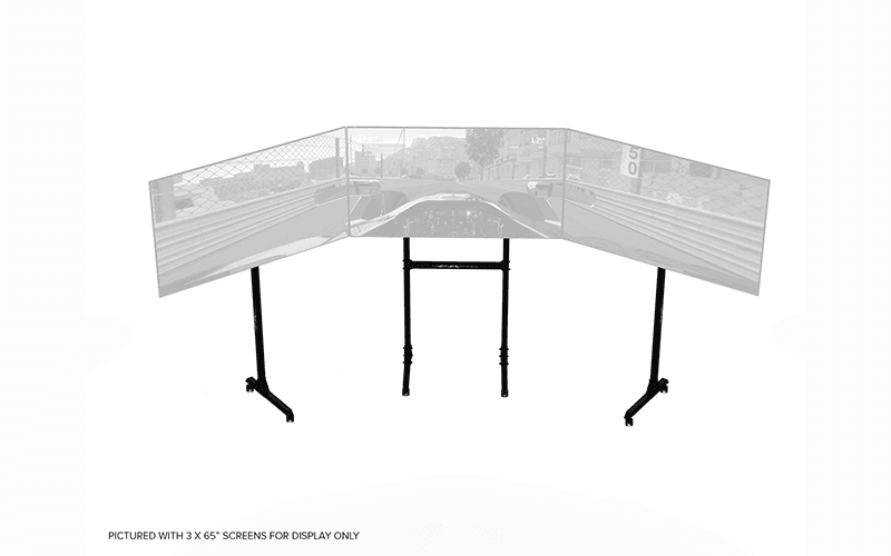 FREE STANDING TRIPLE MONITOR STAND