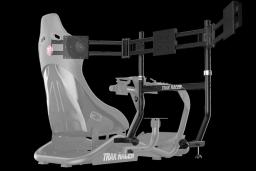 COCKPIT-MOUNTED TRIPLE MONITOR STAND FOR TRAK RACER TR8 PRO